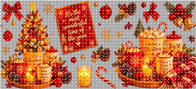 16oz Christmas-S  2128